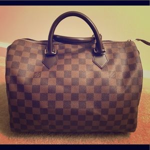 Louis Vuitton Speedy 30 Damier Ebene